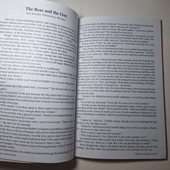 Fact or Fiction Michigan Peninsula People Magazine First Edition 1992 Short Stor - Picture 5 of 7